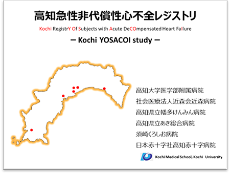 高知急性非代償性心不全レジストリ（YOSACOI研究）