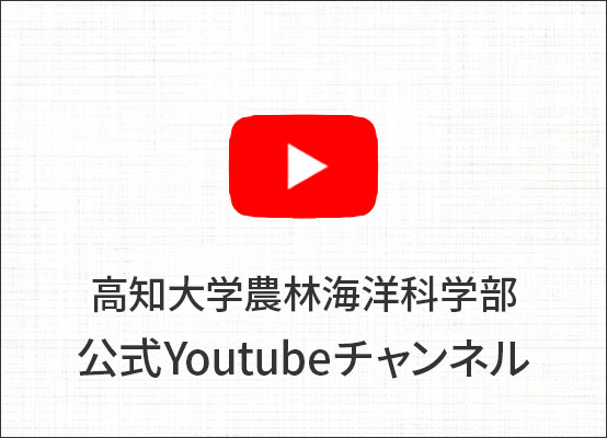 高知大学農林海洋科学部公式Youtubeチャンネル