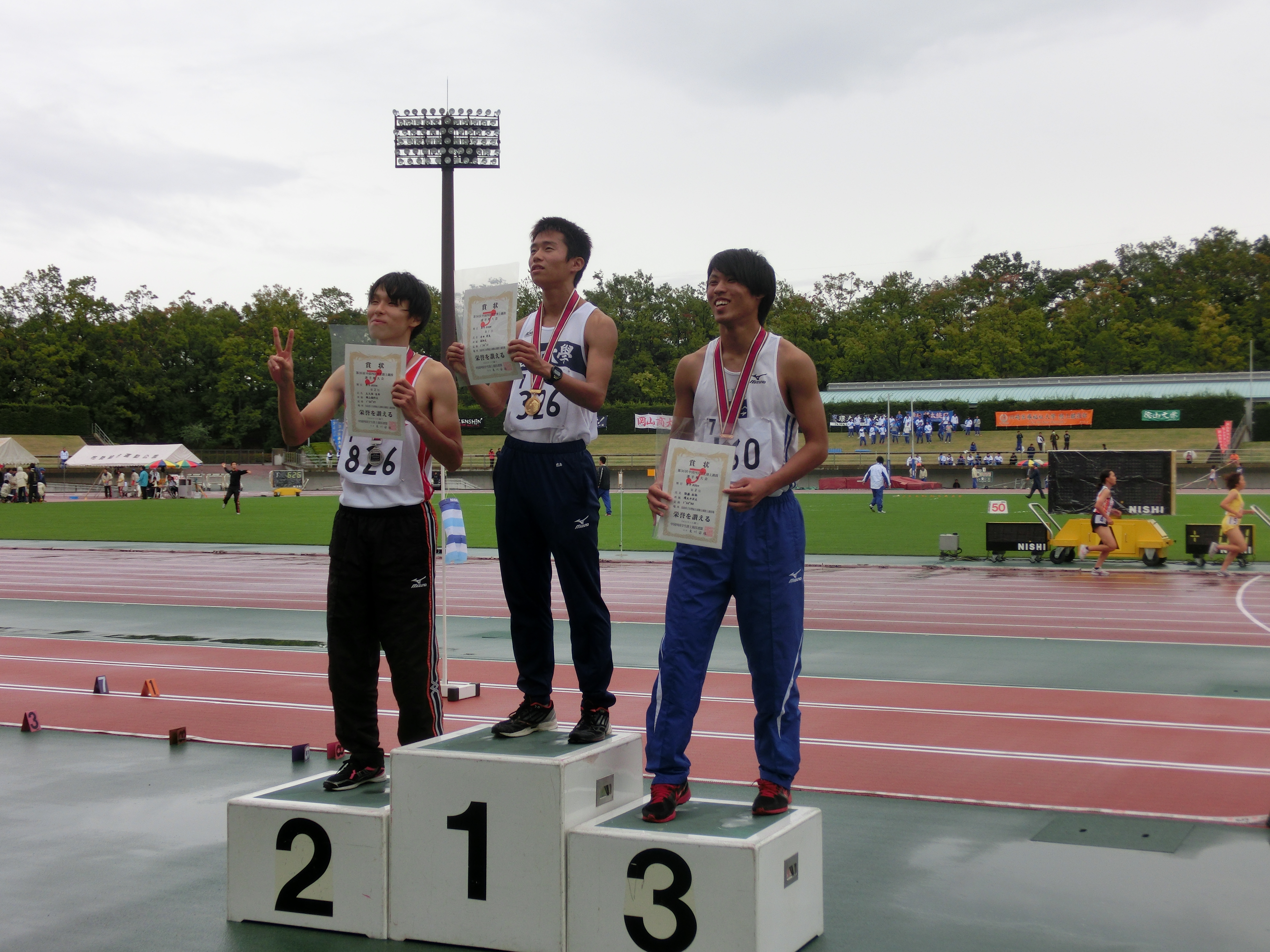 800m（寺田選手）