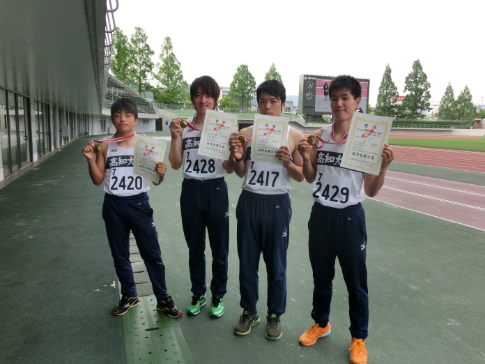 男子400mリレー