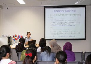 留学生と学長を囲む会