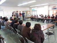 ミニデーを支援（朝倉ふれあいセンター）