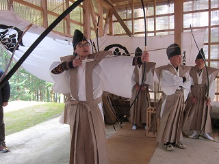大豊町弓引き