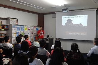 留学生と学長を囲む会