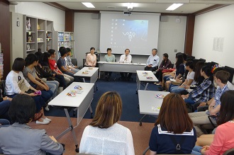 留学生と学長を囲む会