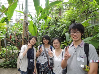 留学生と日本人学生の合同講習交流会