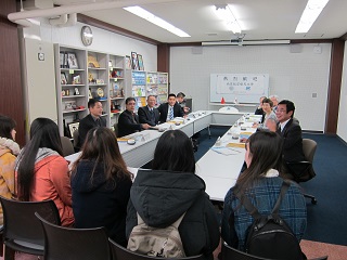 南京航空航天大学からの表敬訪問 南京航空航天大学からの表敬訪問