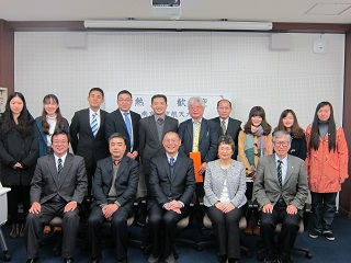 南京航空航天大学からの表敬訪問 南京航空航天大学からの表敬訪問