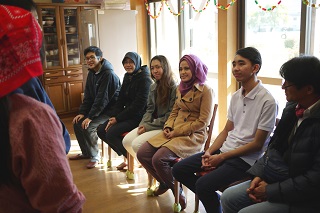 特別支援学校主催“留学生との交流会” 特別支援学校主催“留学生との交流会”