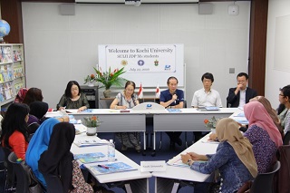 SUIJIジョイントディグリーマスタープログラム学生の学長表敬訪問