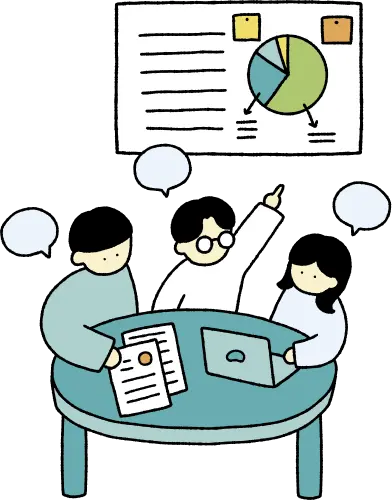 SBインターンシップイラスト