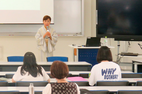 田中 優子 先生 セミナーの様子