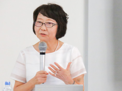 池谷江理子氏 講演の様子