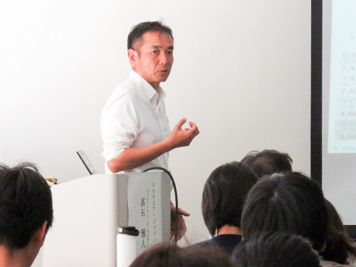 高石雅人氏 講演の様子