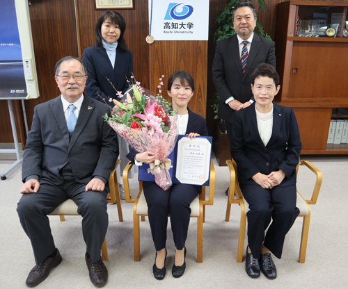 西森 美貴 助教 受賞の様子