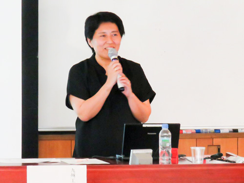 宮地歌織氏 講演の様子