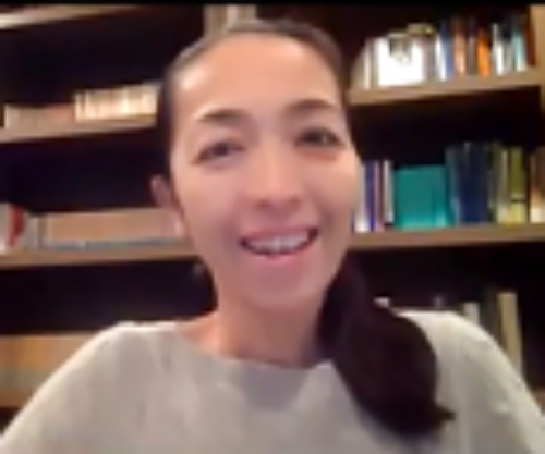奥野（中野）満里子氏 講演の様子