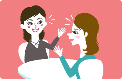 相談コーナー イラスト