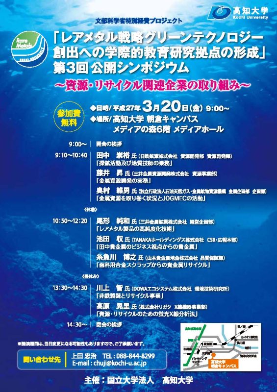 第3回公開シンポジウム