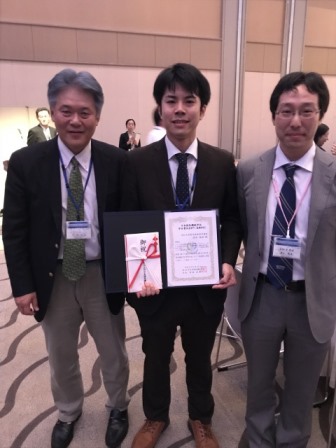 薬理学講座　清水助教　受賞