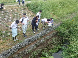 南六号川（札幌）視察