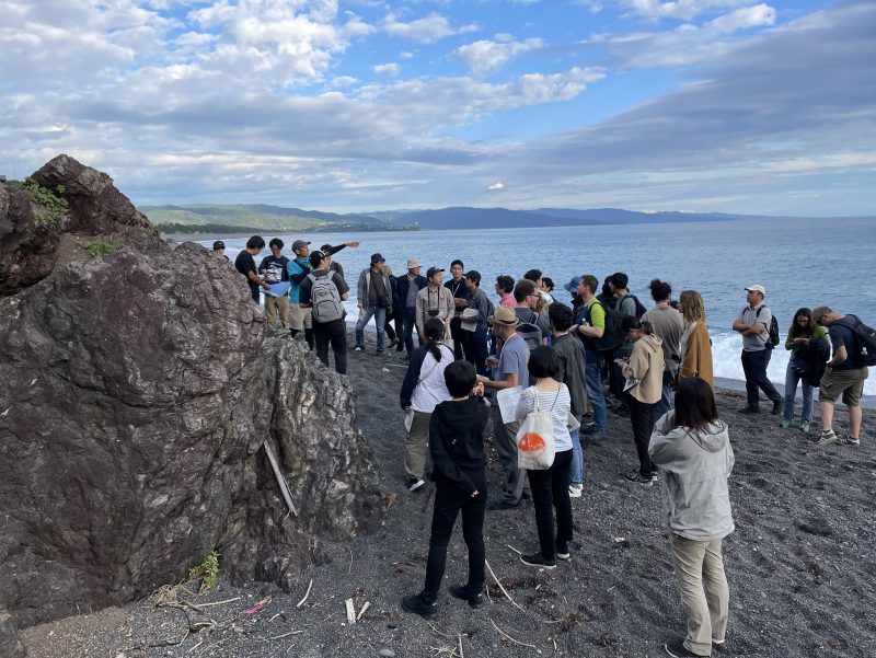 3日目 室戸巡検 西分漁港のメランジェでの様子